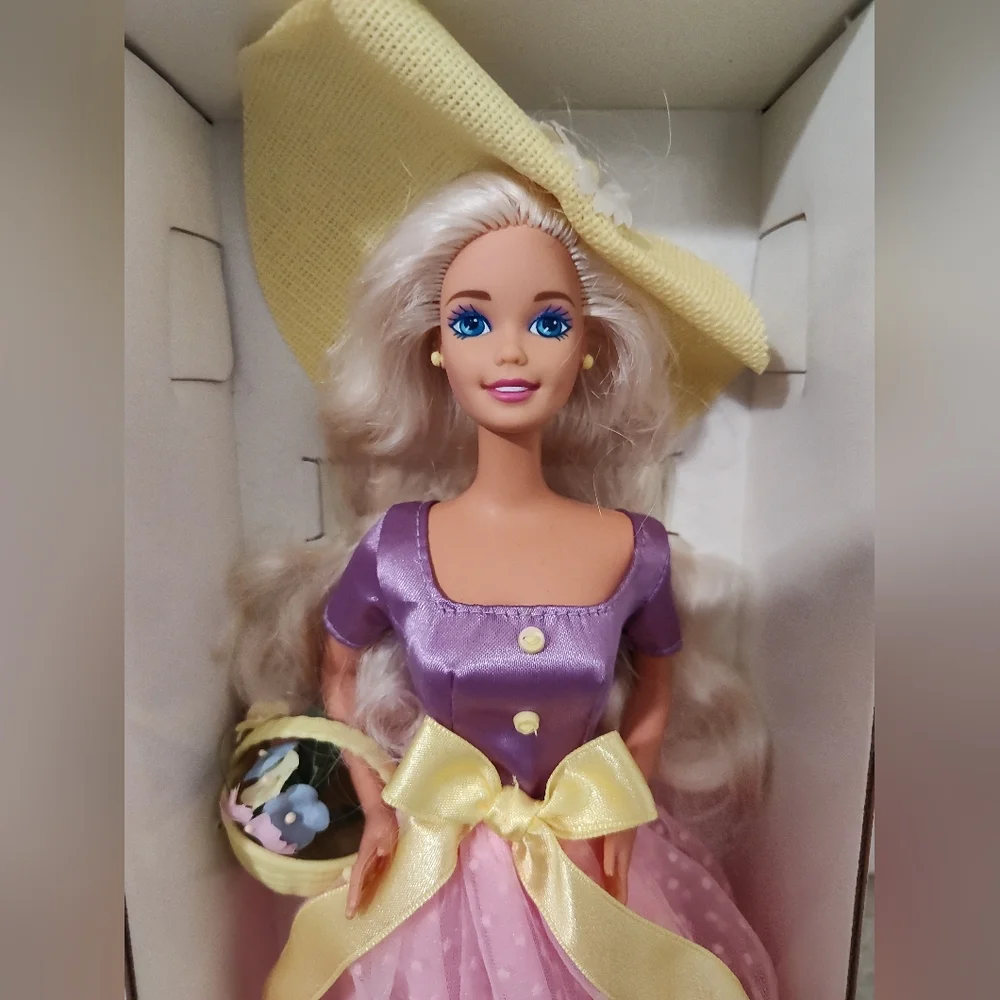 An Avon exclusive special edition spring blossom barbie, first in a series, nib